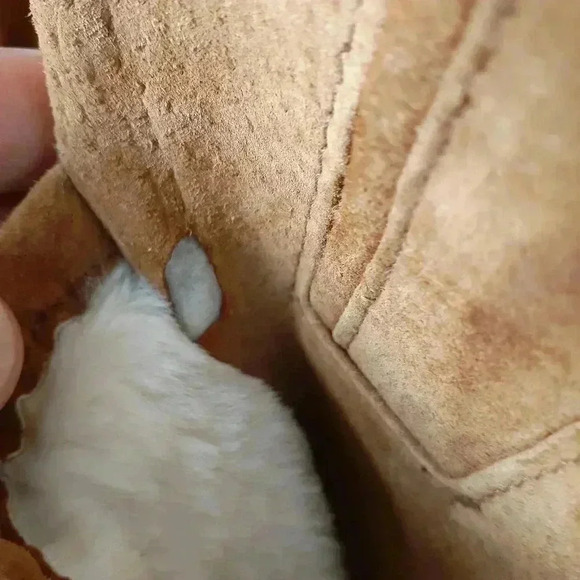 NY Jeans jacket Size Medium 100% Leather - Picture 7 of 8